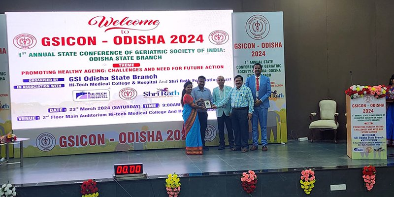 Aiveer is honored and privileged to be a part of the prestigious 1st Annual State Conference of Geriatric Society of India: Odisha State Branch