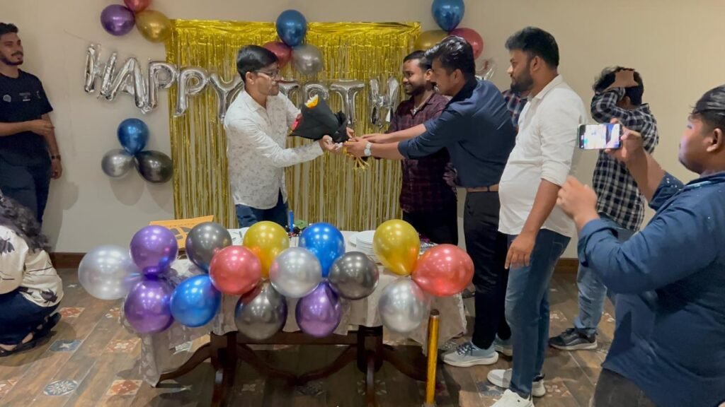 Celebrating the Birthday of Mr. Raj Kishore Sahoo
